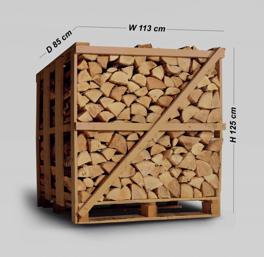 Eco Firewood Logs - XL Crate